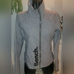 Bench Grey Zippered Jacket L